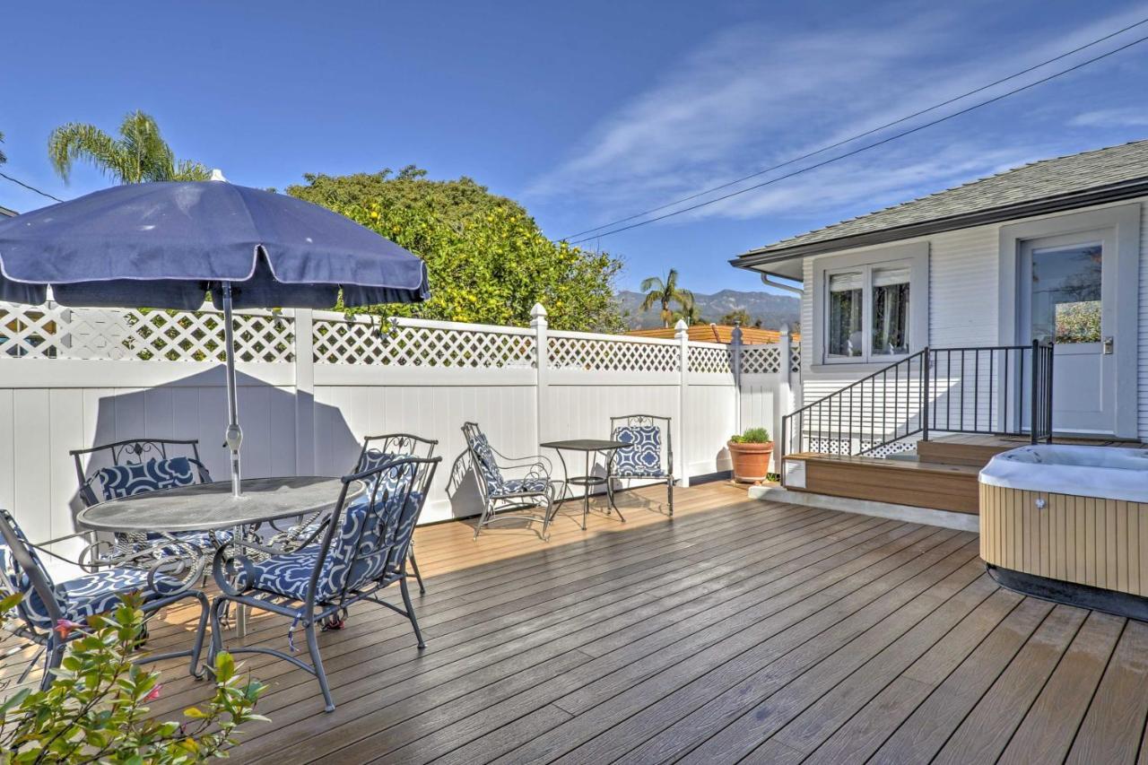 Carpinteria Apt With Hot Tub - 10 Min Walk To Beach! Exterior photo